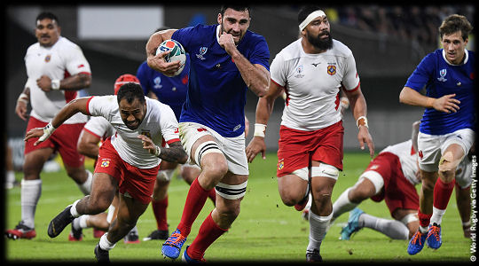 France v Tonga RWC2019